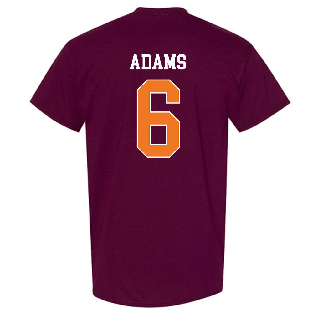 Virginia Tech - NCAA Football : Keylen Adams - Classic Shersey T-Shirt-1
