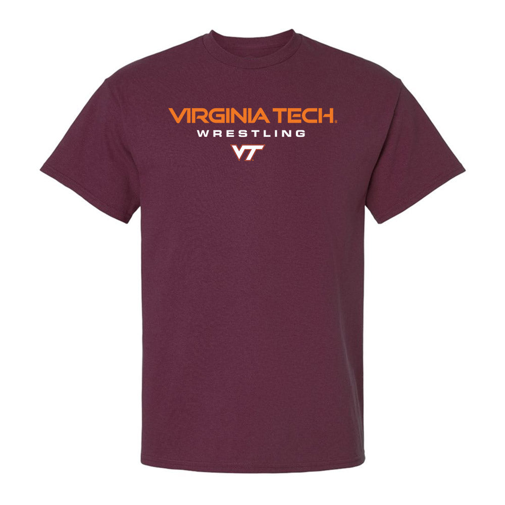 Virginia Tech - NCAA Wrestling : Mac Church - Classic Shersey Ultra Cotton T-Shirt-0