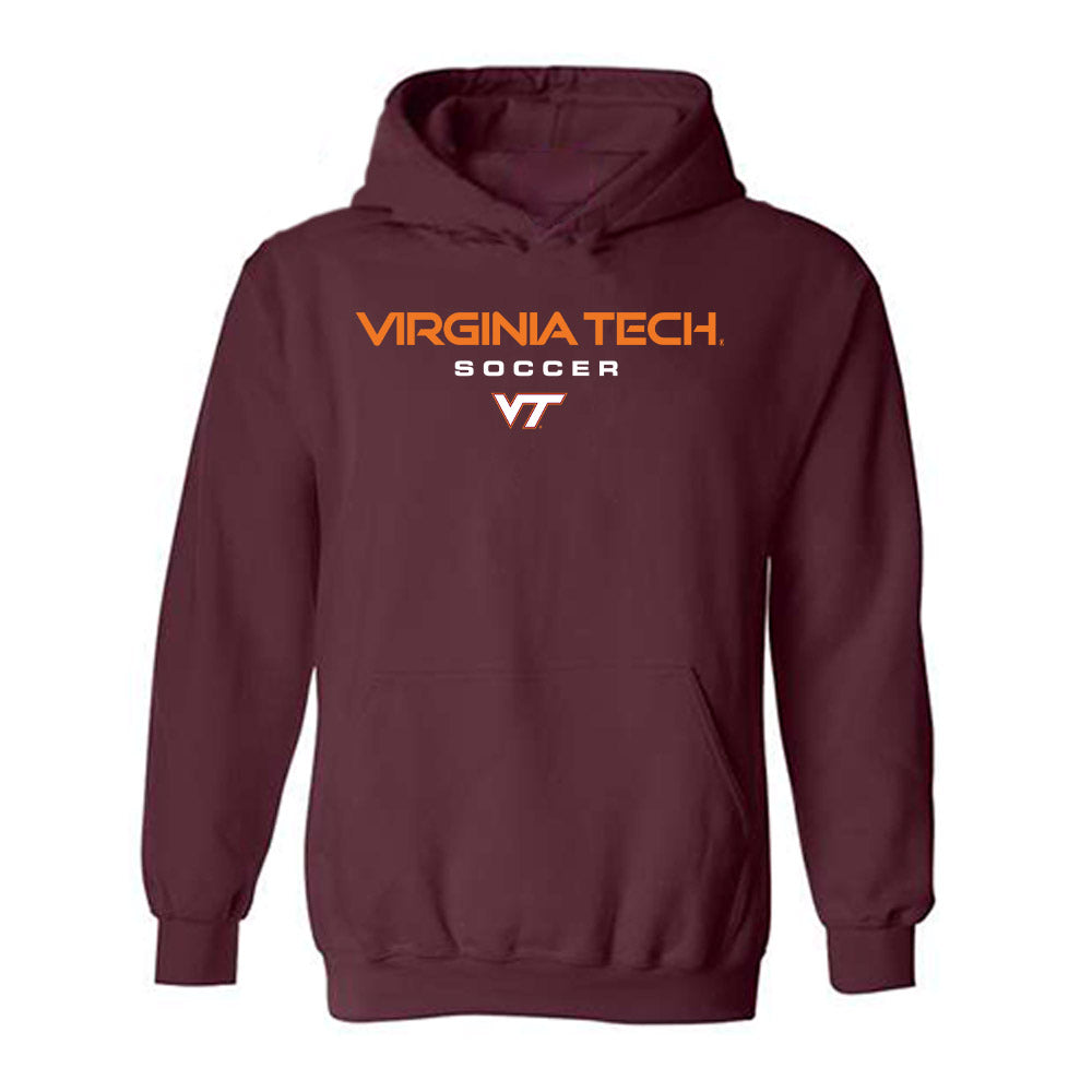 Virginia Tech - NCAA Women's Soccer : Hannah Pachan - Classic Shersey Hooded Sweatshirt-0