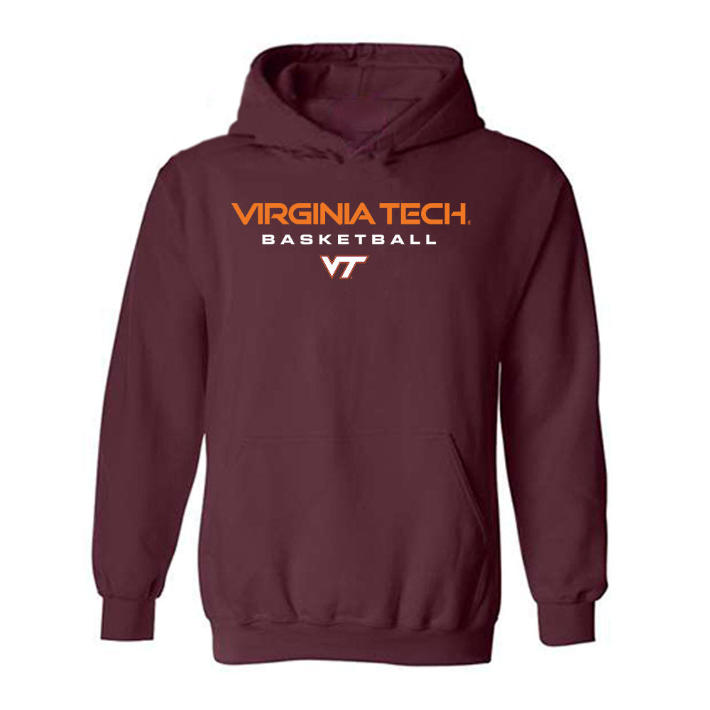 Virginia Tech - NCAA Women's Basketball : Sophie Swanson - Classic Shersey Hooded Sweatshirt-0