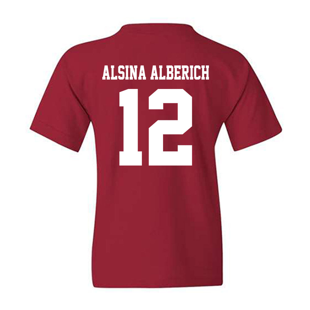 WSU - NCAA Women's Basketball : Marta Alsina Alberich - Classic Shersey Youth T-Shirt-1