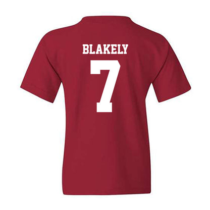 WSU - NCAA Men's Basketball : Dieume Blakely - Classic Shersey Youth T-Shirt-1