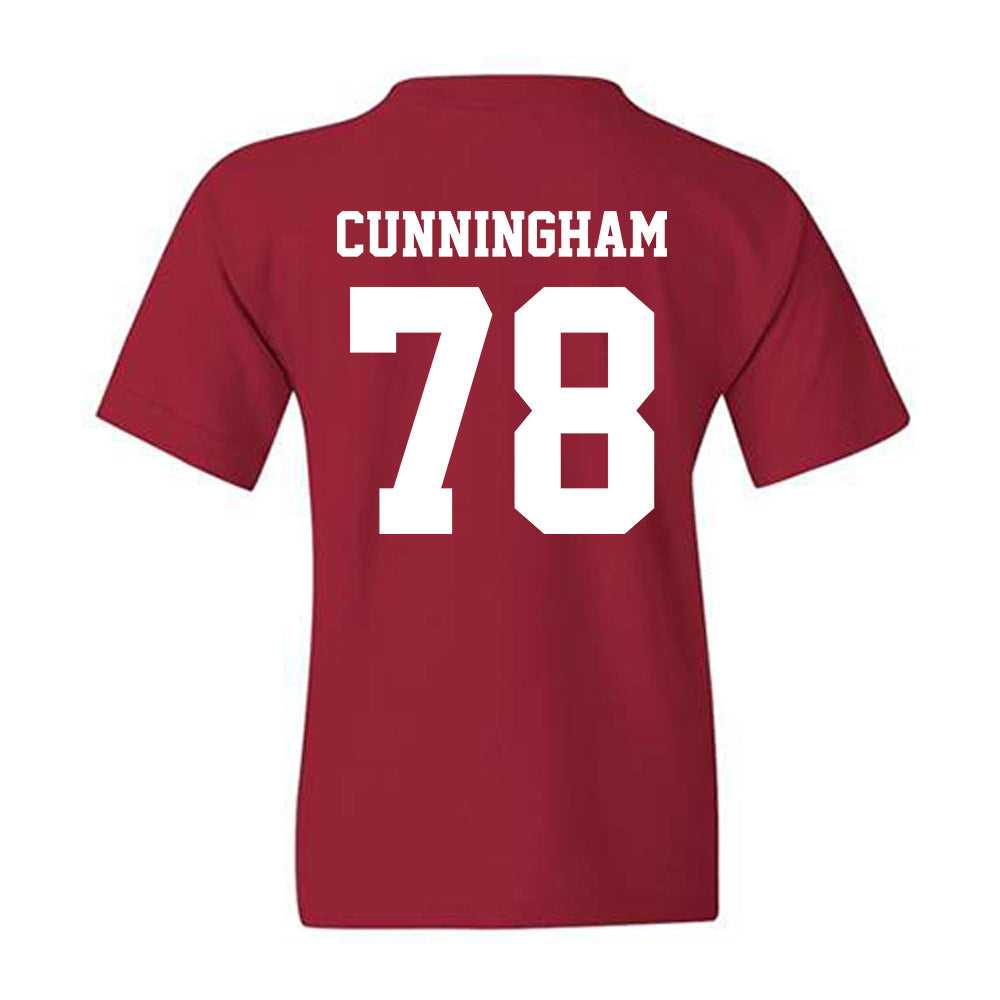 WSU - NCAA Football : Jorden Cunningham - Classic Shersey Youth T-Shirt-1