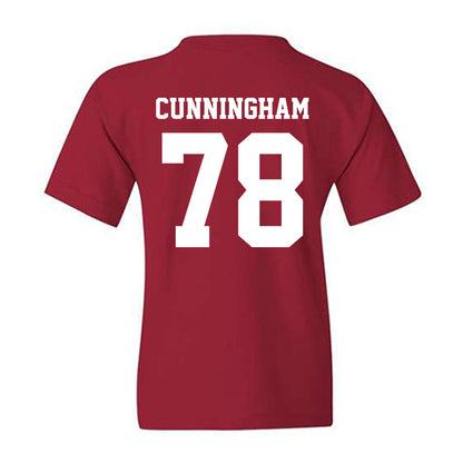 WSU - NCAA Football : Jorden Cunningham - Classic Shersey Youth T-Shirt-1