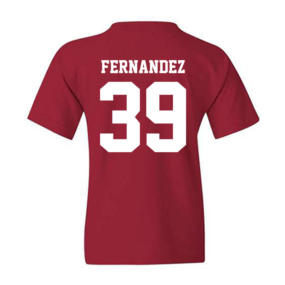 WSU - NCAA Baseball : Joel Fernandez - Classic Shersey Youth T-Shirt-1