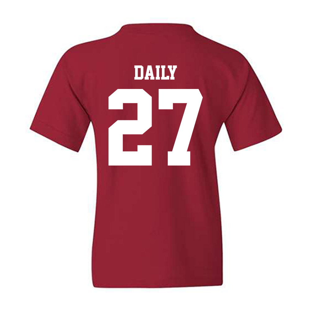 WSU - NCAA Baseball : Lleyton Daily - Classic Shersey Youth T-Shirt-1