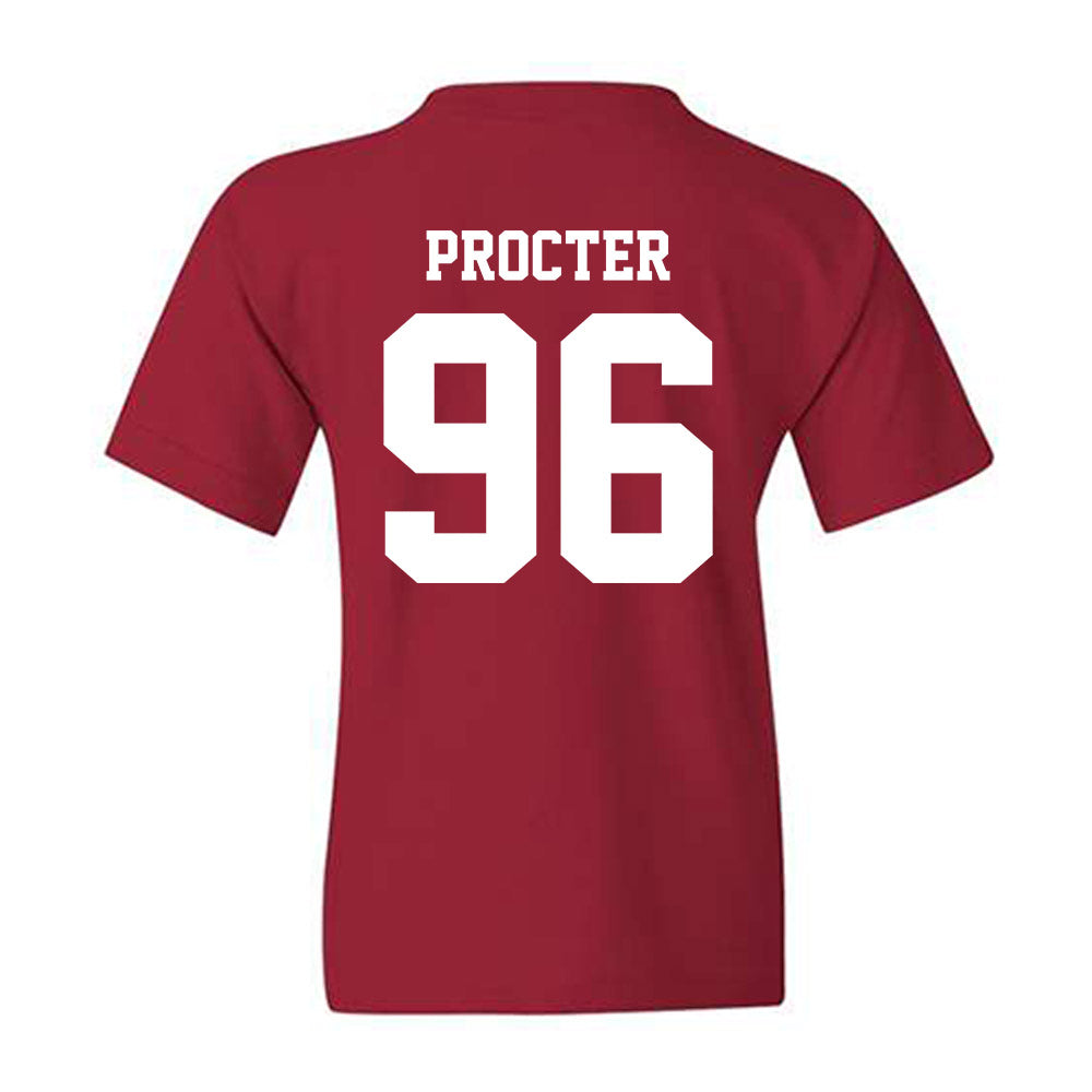 WSU - NCAA Football : Jack Procter - Classic Shersey Youth T-Shirt-1