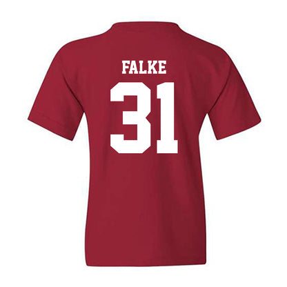 WSU - NCAA Baseball : Ryan Falke - Classic Shersey Youth T-Shirt-1