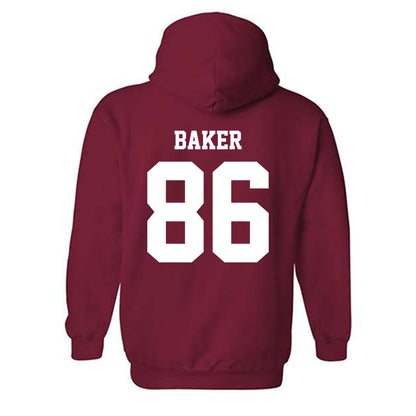WSU - NCAA Football : Beau Baker - Classic Shersey Hooded Sweatshirt-1