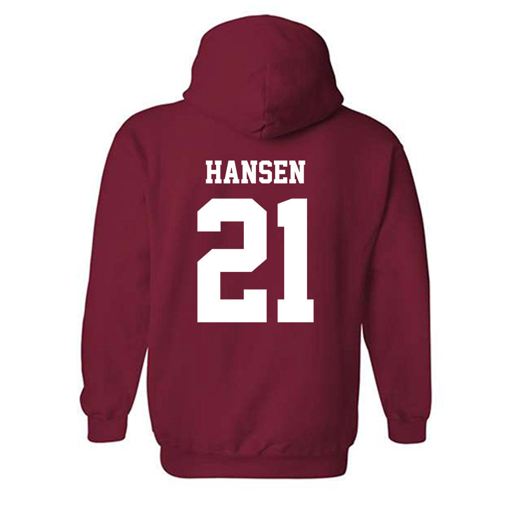 WSU - NCAA Women's Soccer : Addie Hansen - Classic Shersey Hooded Sweatshirt-1