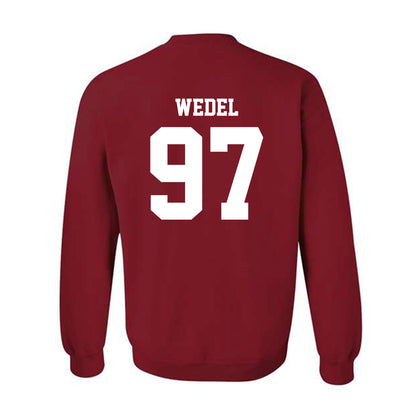 WSU - NCAA Football : Josh Wedel - Classic Shersey Crewneck Sweatshirt-1