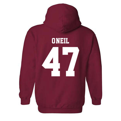 WSU - NCAA Baseball : Dillon O'Neil - Classic Shersey Hooded Sweatshirt-1