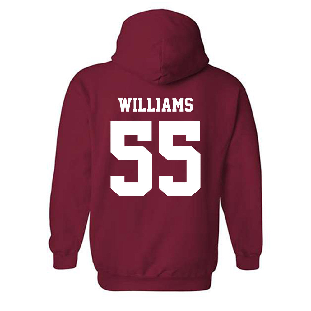 WSU - NCAA Football : Arion Williams - Classic Shersey Hooded Sweatshirt-1