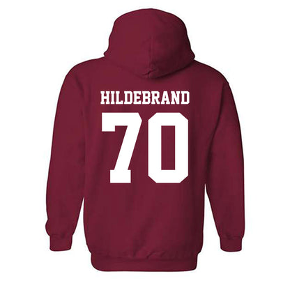 WSU - NCAA Football : Dylan Hildebrand - Classic Shersey Hooded Sweatshirt-1