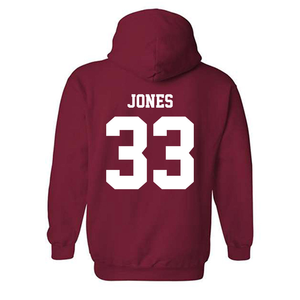 WSU - NCAA Football : Gage Jones - Classic Shersey Hooded Sweatshirt-1