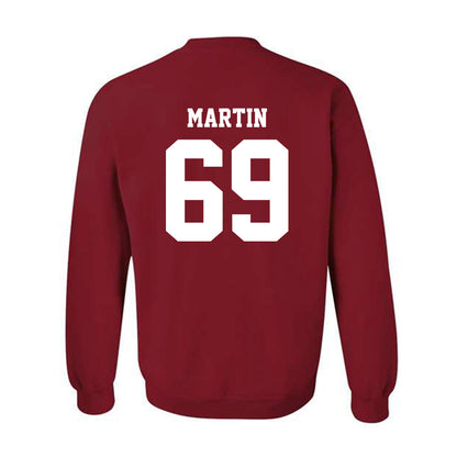 WSU - NCAA Football : Kyle Martin - Classic Shersey Crewneck Sweatshirt-1