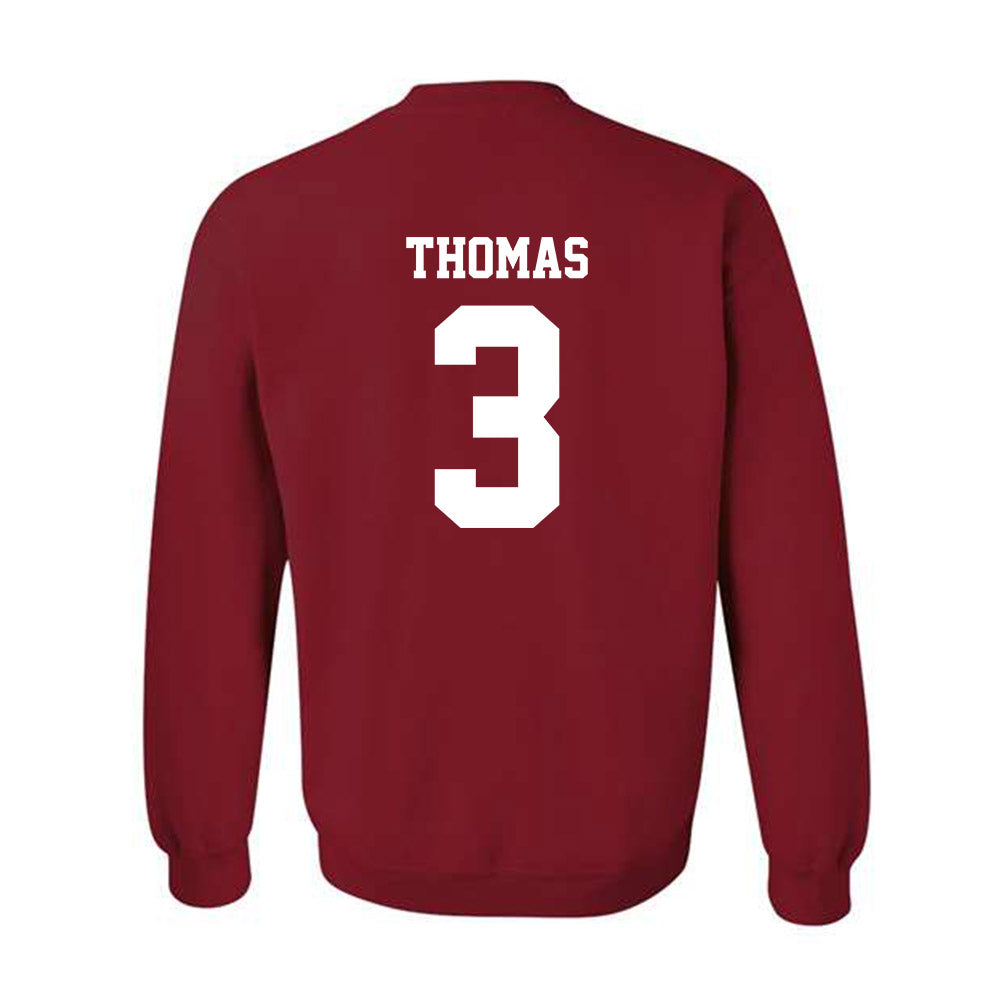 WSU - NCAA Football : Jaylen Thomas - Classic Shersey Crewneck Sweatshirt-1