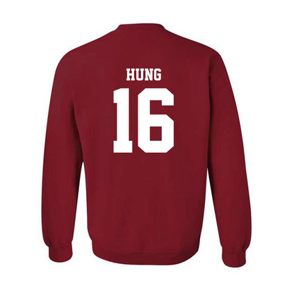 WSU - NCAA Football : Isaiah Hung - Classic Shersey Crewneck Sweatshirt-1