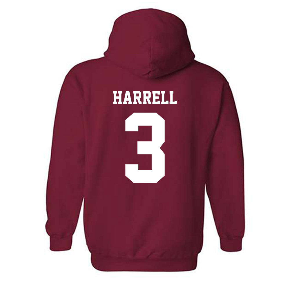 WSU - NCAA Men's Basketball : Jaylen Harrell - Classic Shersey Hooded Sweatshirt-1