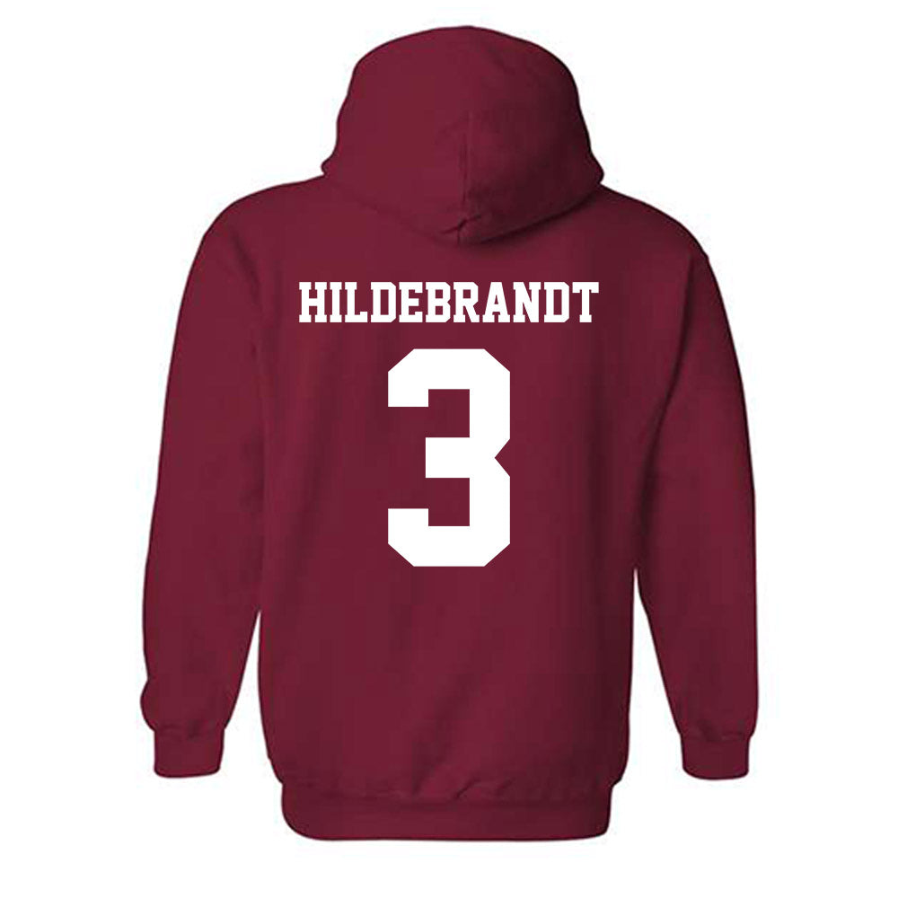 WSU - NCAA Men's Basketball : Simon Hildebrandt - Classic Shersey Hooded Sweatshirt-1