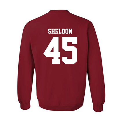 WSU - NCAA Baseball : Austin Sheldon - Classic Shersey Crewneck Sweatshirt-1