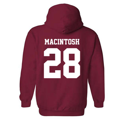 WSU - NCAA Baseball : Jack MacIntosh - Classic Shersey Hooded Sweatshirt-1