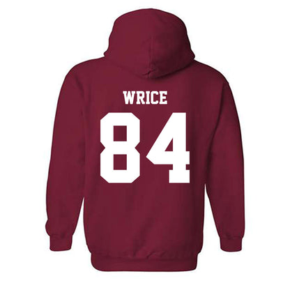 WSU - NCAA Football : Malachi Wrice - Classic Shersey Hooded Sweatshirt-1