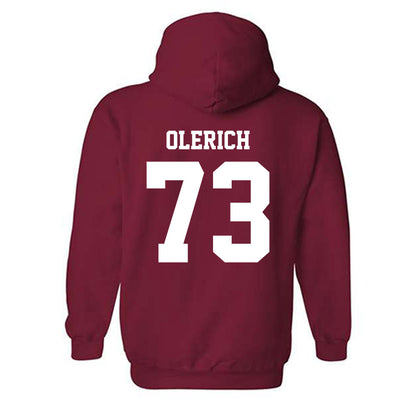 WSU - NCAA Football : AJ Olerich - Classic Shersey Hooded Sweatshirt-1