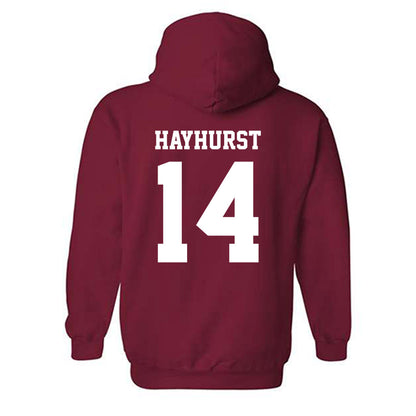WSU - NCAA Women's Volleyball : Kate Hayhurst - Classic Shersey Hooded Sweatshirt-1