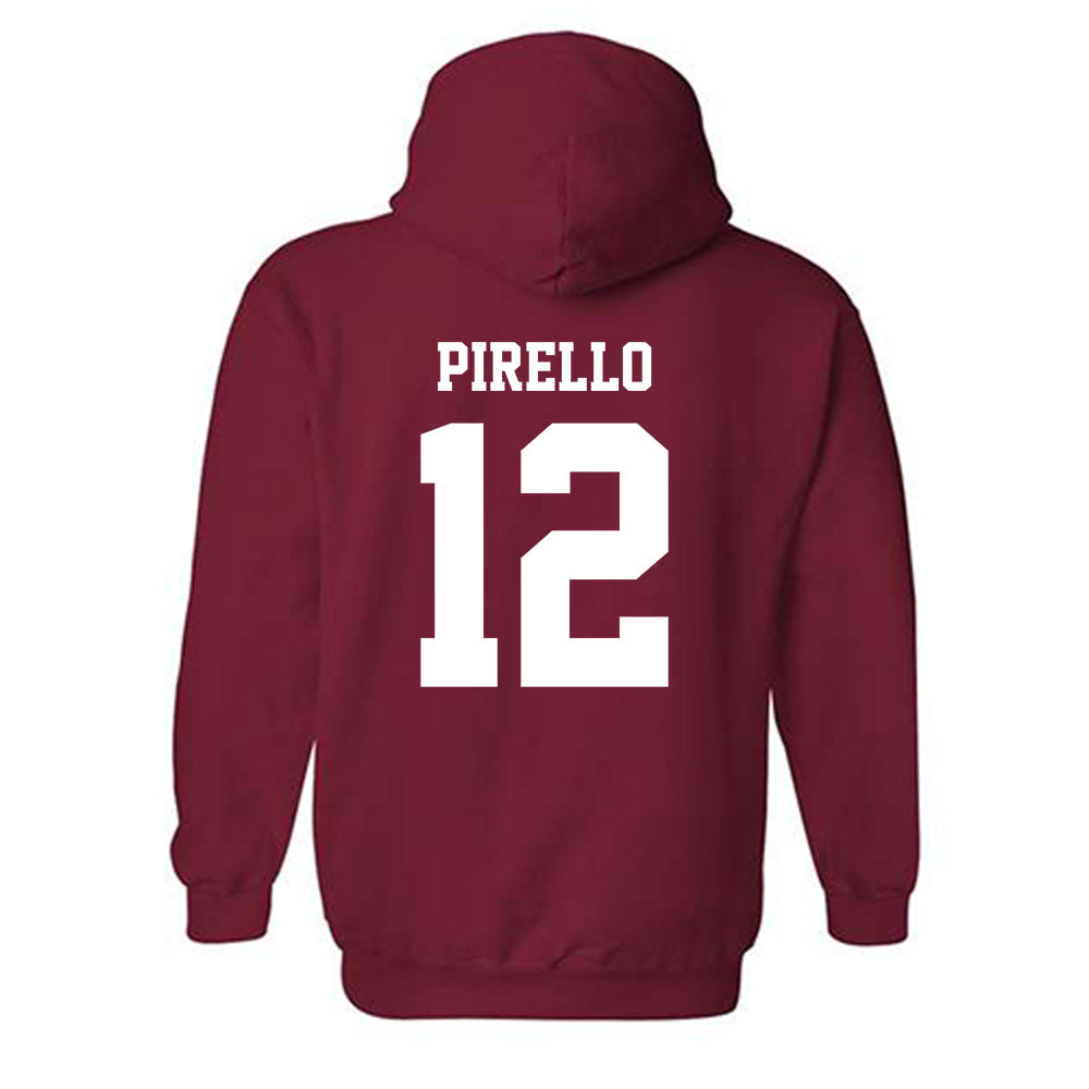 WSU - NCAA Baseball : Mason Pirello - Classic Shersey Hooded Sweatshirt-1