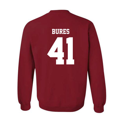 WSU - NCAA Football : Sean Bures - Classic Shersey Crewneck Sweatshirt-1