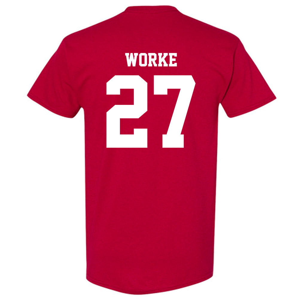 WSU - NCAA Women's Soccer : Kingston Worke - Classic Shersey T-Shirt-1