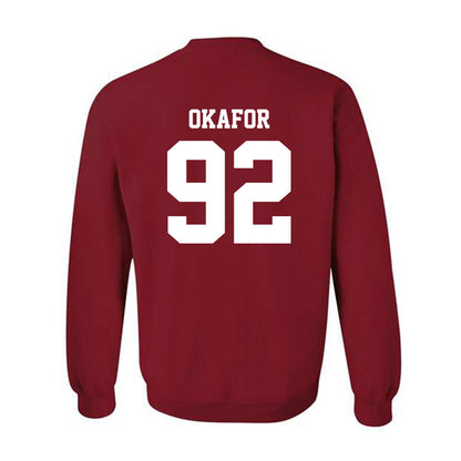 WSU - NCAA Football : Ike Okafor - Classic Shersey Crewneck Sweatshirt-1