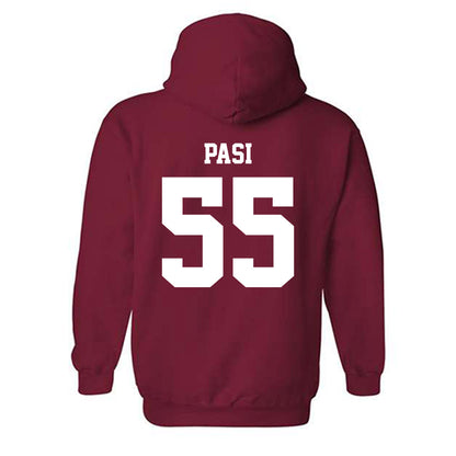 WSU - NCAA Football : Sione Pasi - Classic Shersey Hooded Sweatshirt-1
