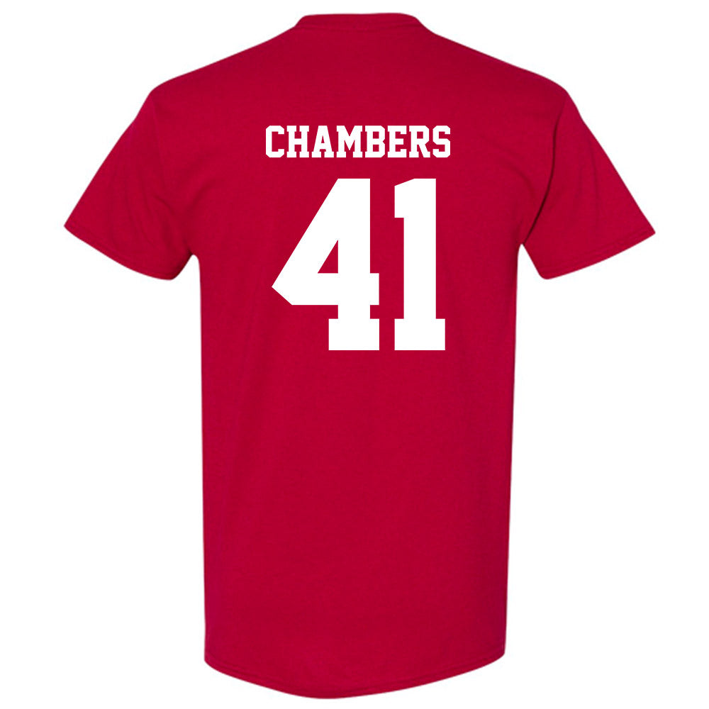 WSU - NCAA Baseball : Bryce Chambers - Classic Shersey T-Shirt-1