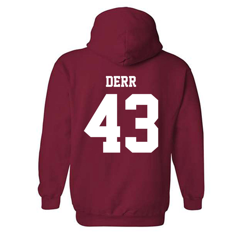 WSU - NCAA Baseball : Gavin Derr - Classic Shersey Hooded Sweatshirt-1