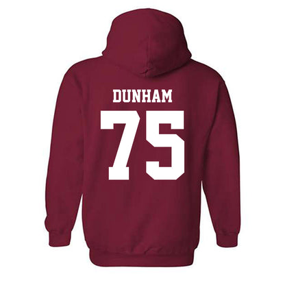 WSU - NCAA Football : Noah Dunham - Classic Shersey Hooded Sweatshirt-1
