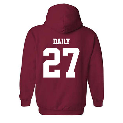 WSU - NCAA Baseball : Lleyton Daily - Classic Shersey Hooded Sweatshirt-1