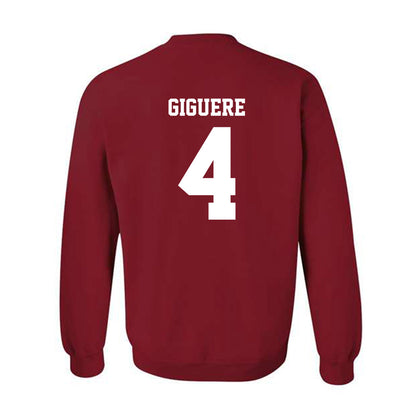 WSU - NCAA Baseball : Alexandre Giguere - Classic Shersey Crewneck Sweatshirt-1