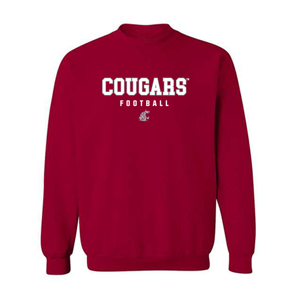 WSU - NCAA Football : Sean Bures - Classic Shersey Crewneck Sweatshirt-0