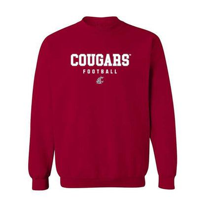 WSU - NCAA Football : Sean Bures - Classic Shersey Crewneck Sweatshirt-0