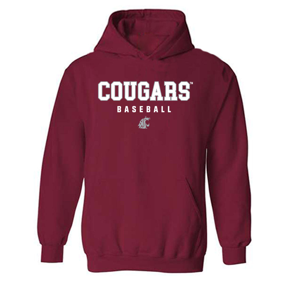 WSU - NCAA Baseball : Dustin Robinson - Classic Shersey Hooded Sweatshirt-0