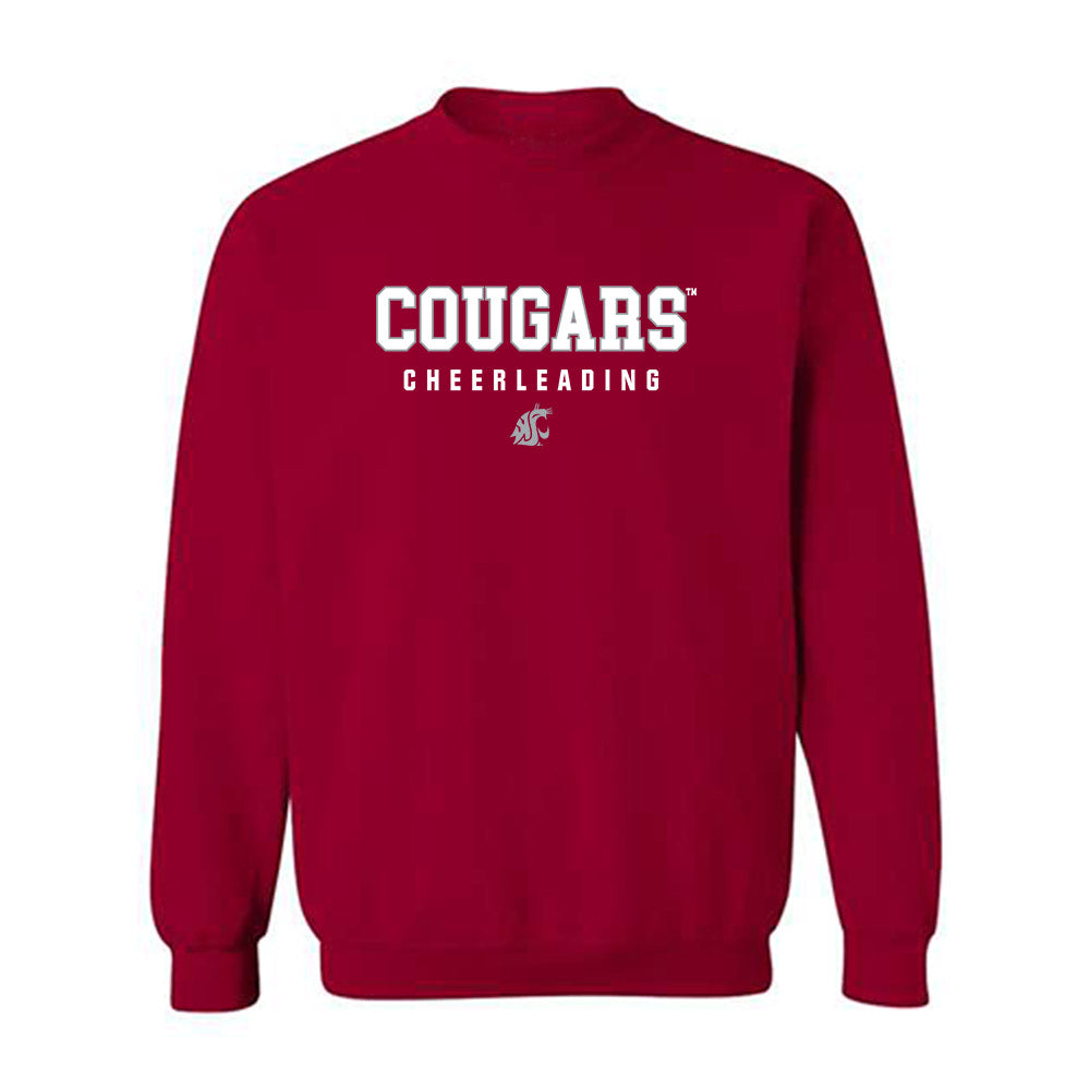 WSU - NCAA Cheerleading : Reagan Platner - Classic Shersey Crewneck Sweatshirt-0