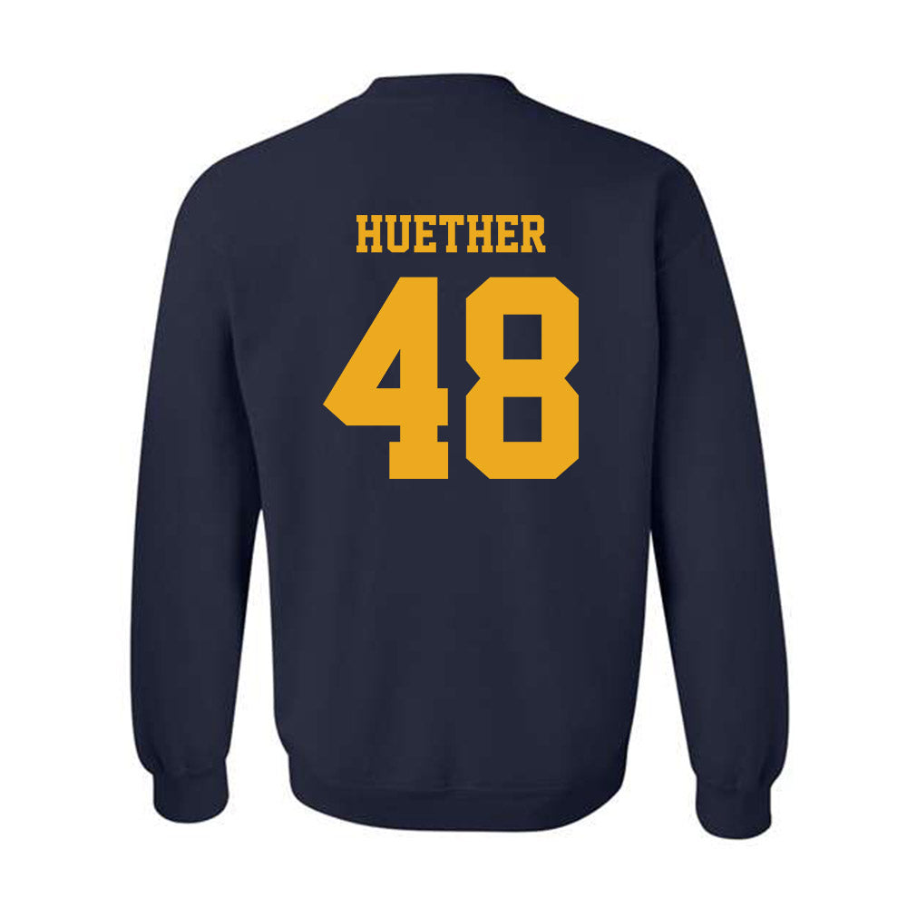 West Virginia - NCAA Baseball : JT Huether - Classic Shersey Crewneck Sweatshirt-1