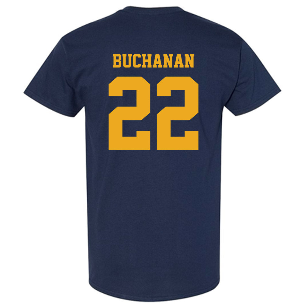 West Virginia - NCAA Men's Basketball : Javan Buchanan - Classic Shersey T-Shirt-1