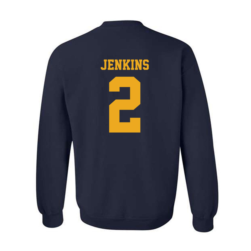 West Virginia - NCAA Men's Basketball : Amir Jenkins - Classic Shersey Crewneck Sweatshirt-1