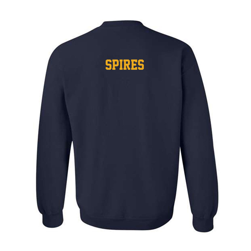 West Virginia - NCAA Wrestling : Wilson Spires - Classic Shersey Crewneck Sweatshirt-1