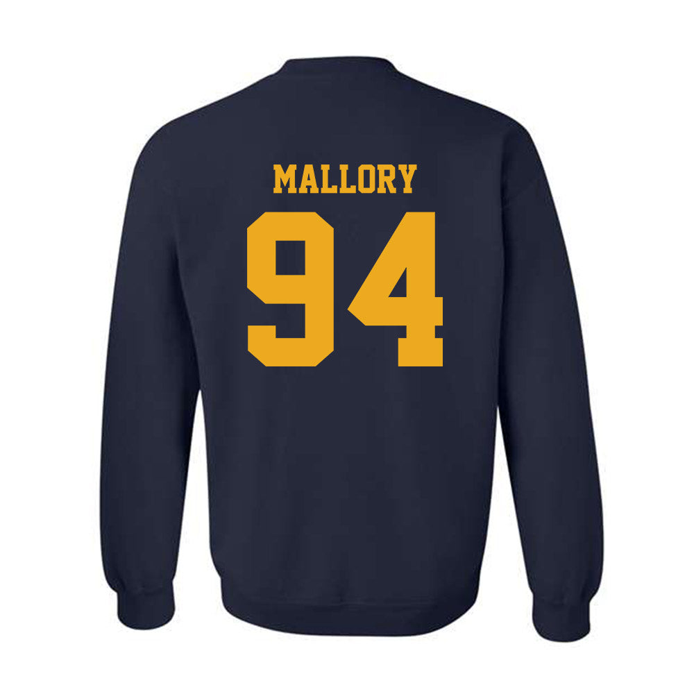 West Virginia - NCAA Football : Cam Mallory - Classic Shersey Crewneck Sweatshirt-1