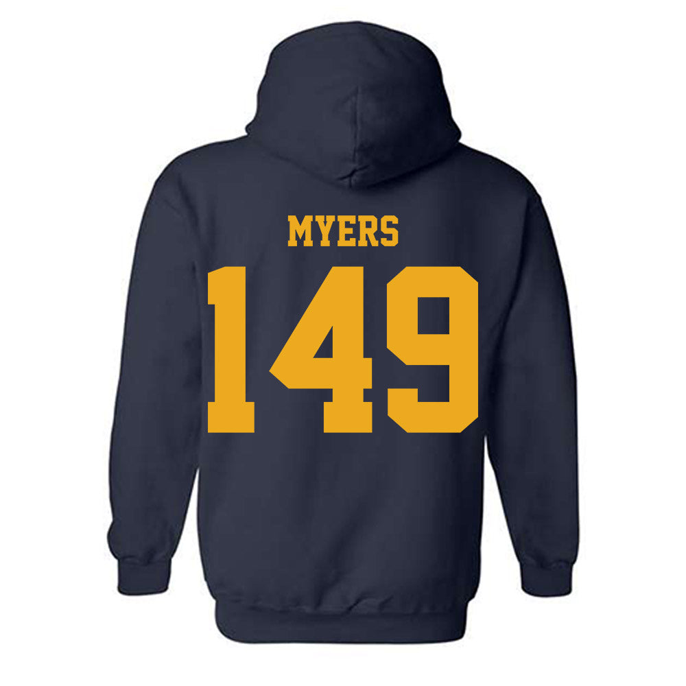 West Virginia - NCAA Wrestling : Marla Myers - Classic Shersey Hooded Sweatshirt-1