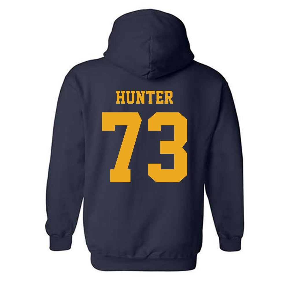 West Virginia - NCAA Football : Andreas hunter - Classic Shersey Hooded Sweatshirt-1